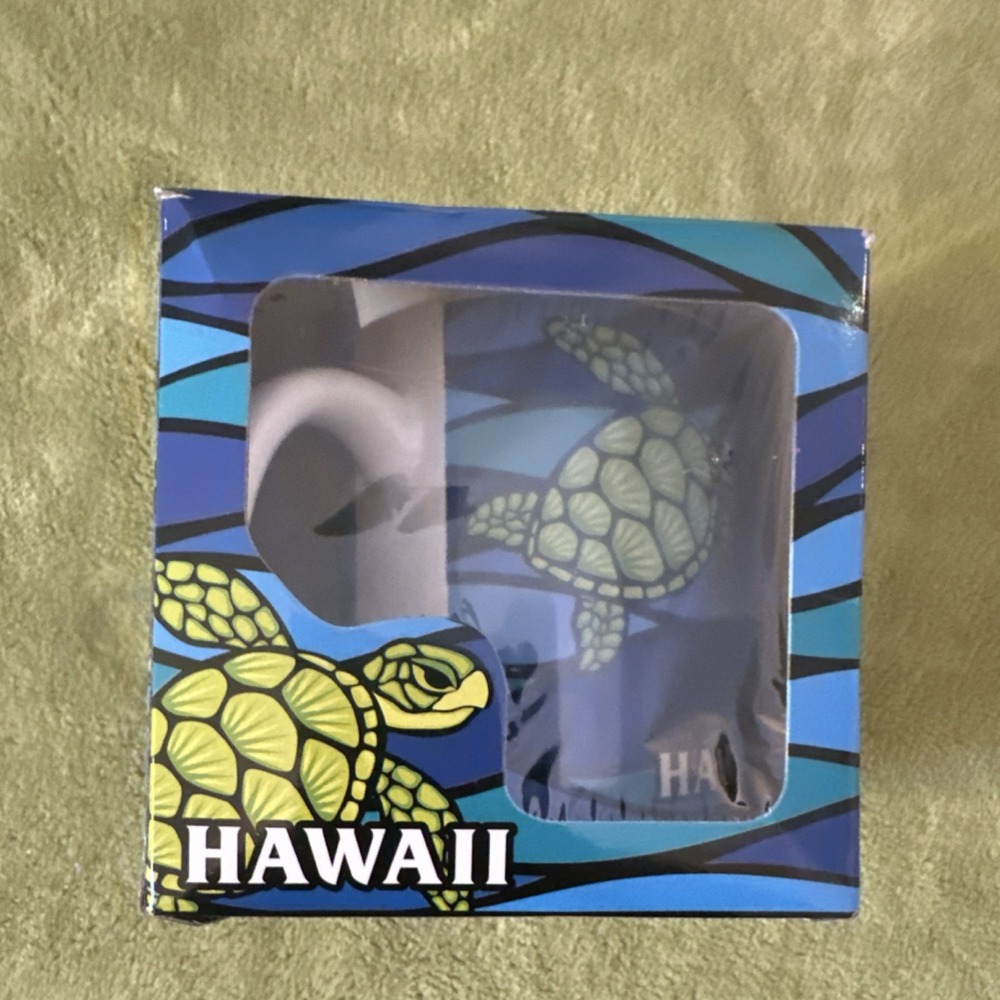 Honu Sea Glass , New With Box
